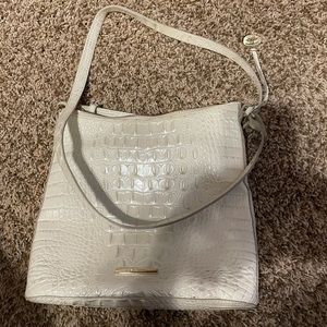 Brahmin cream crossbody